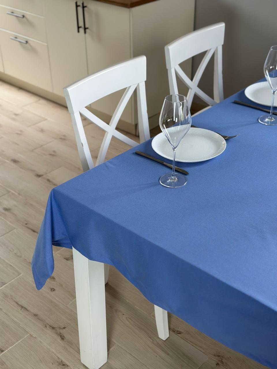 Linen waterproof tablecloth with Teflon, Geometry collection, luxury quality (custom or standard size)