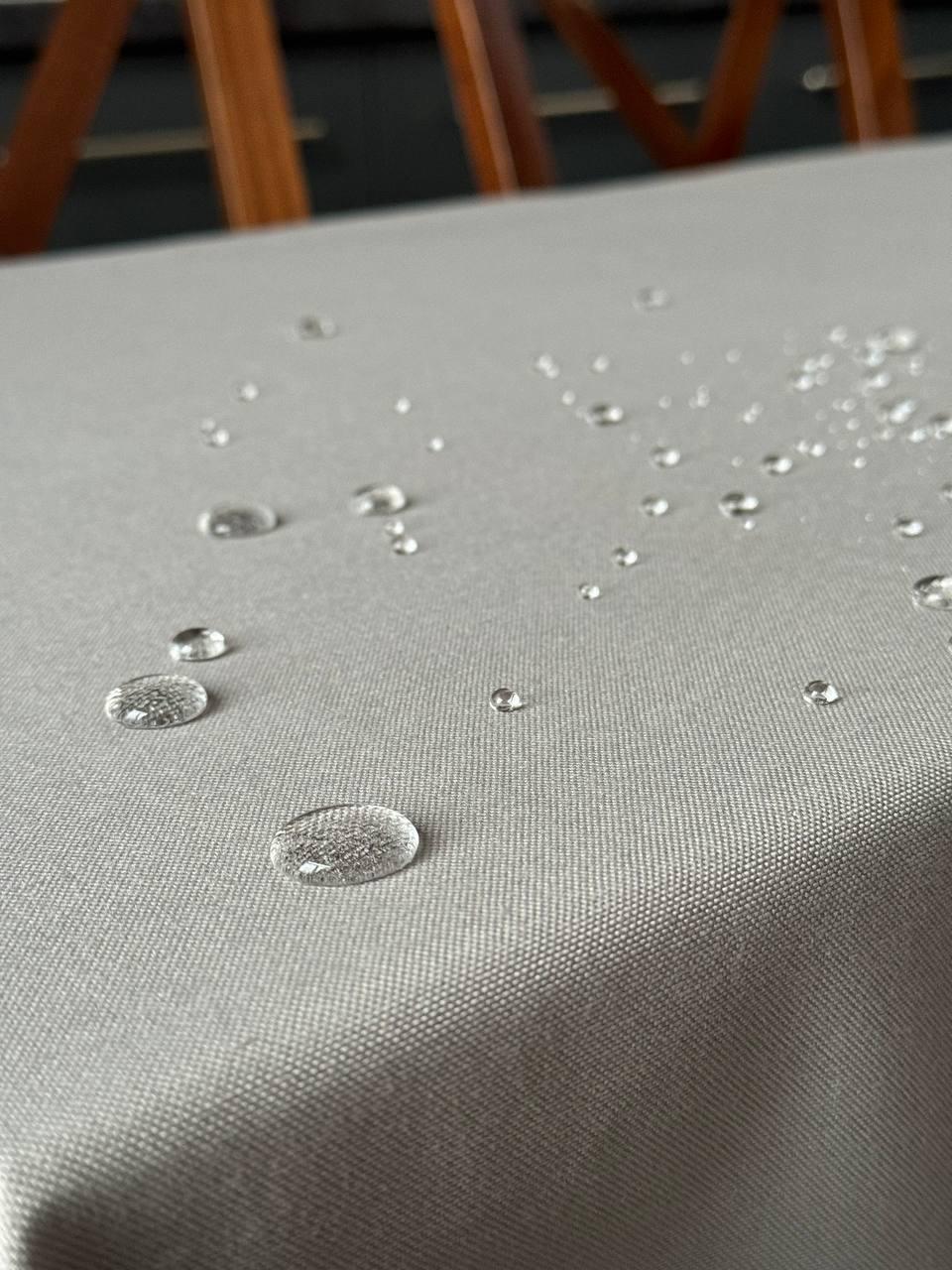 Linen waterproof tablecloth with Teflon, Geometry collection, luxury quality (custom or standard size)