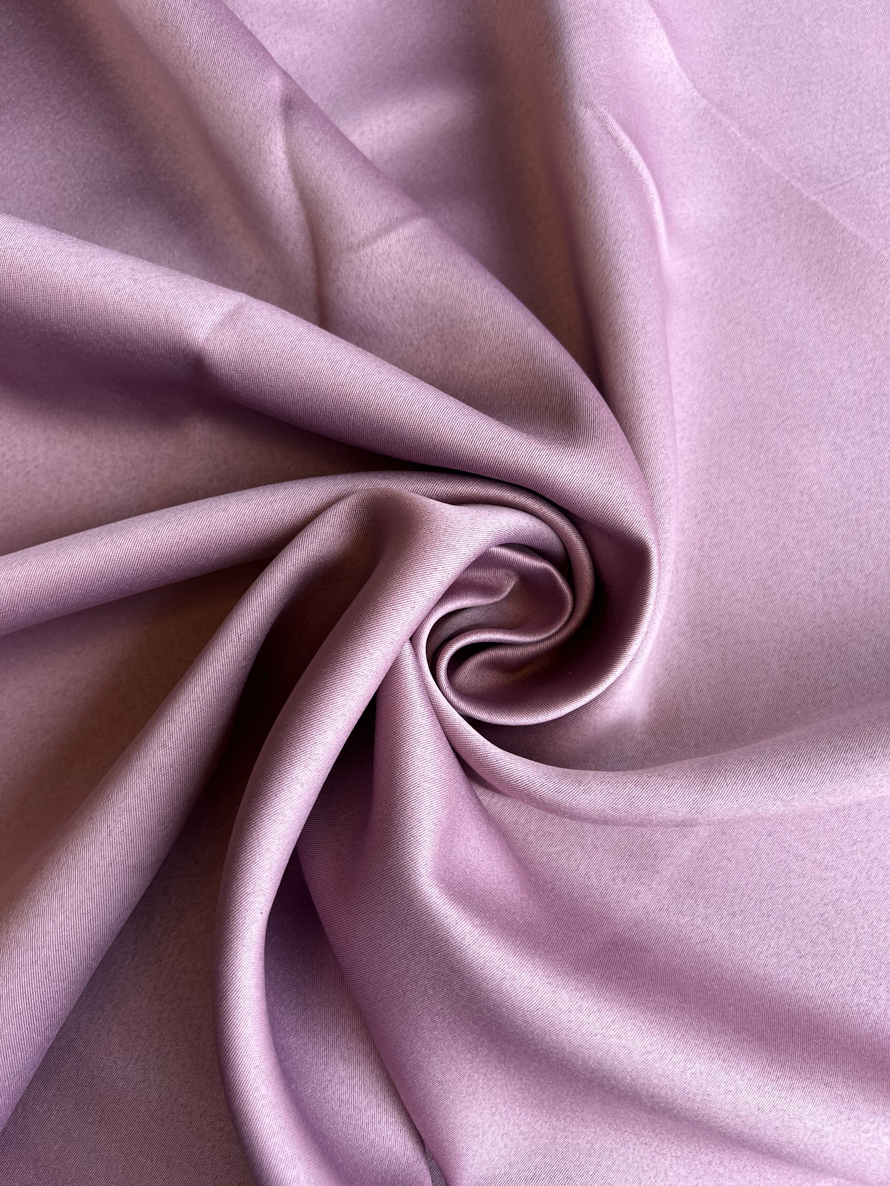 Monochrome "Blackout" curtain, lavender color