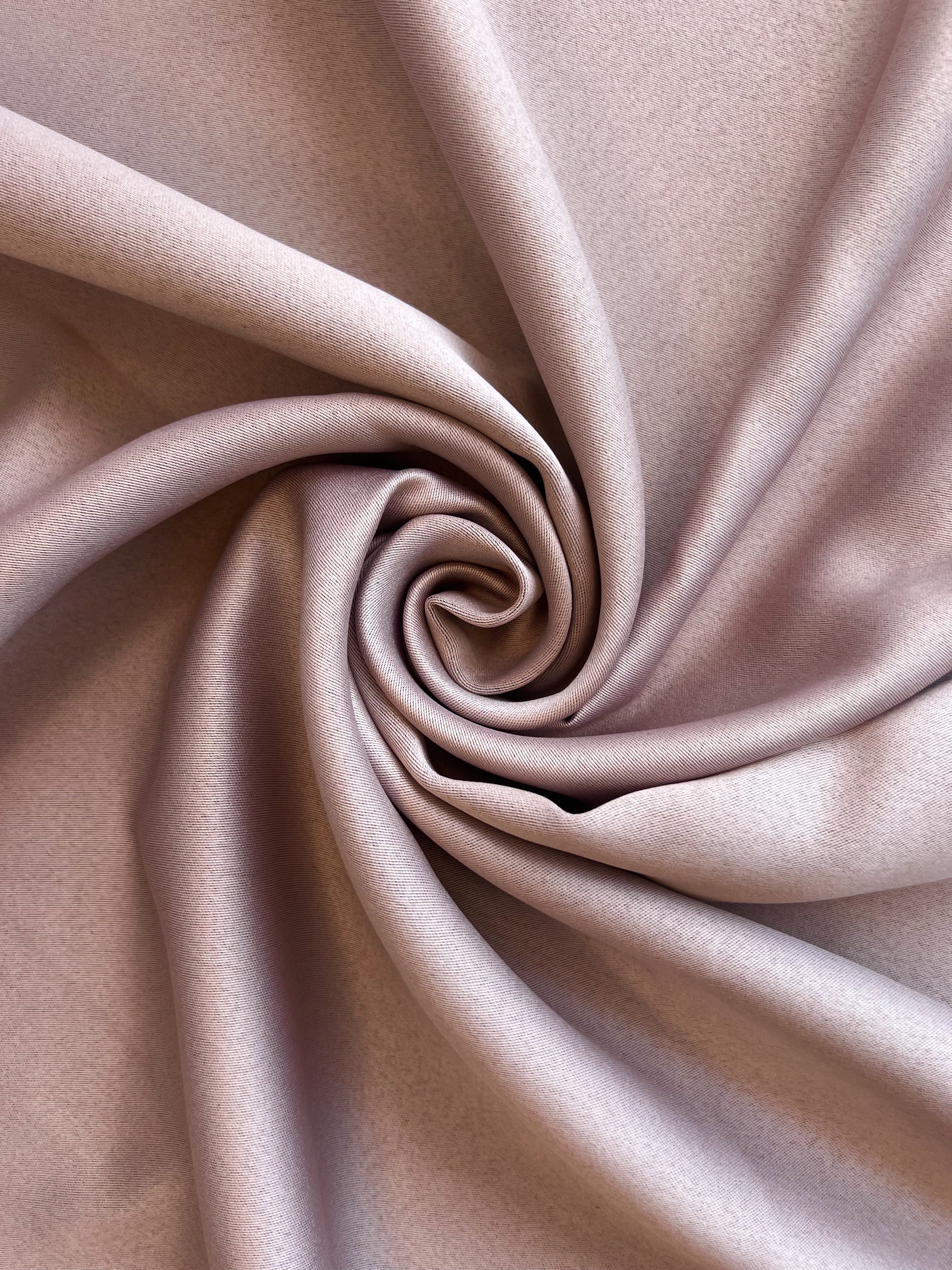 Monochrome "Blackout" curtain, light lavender color