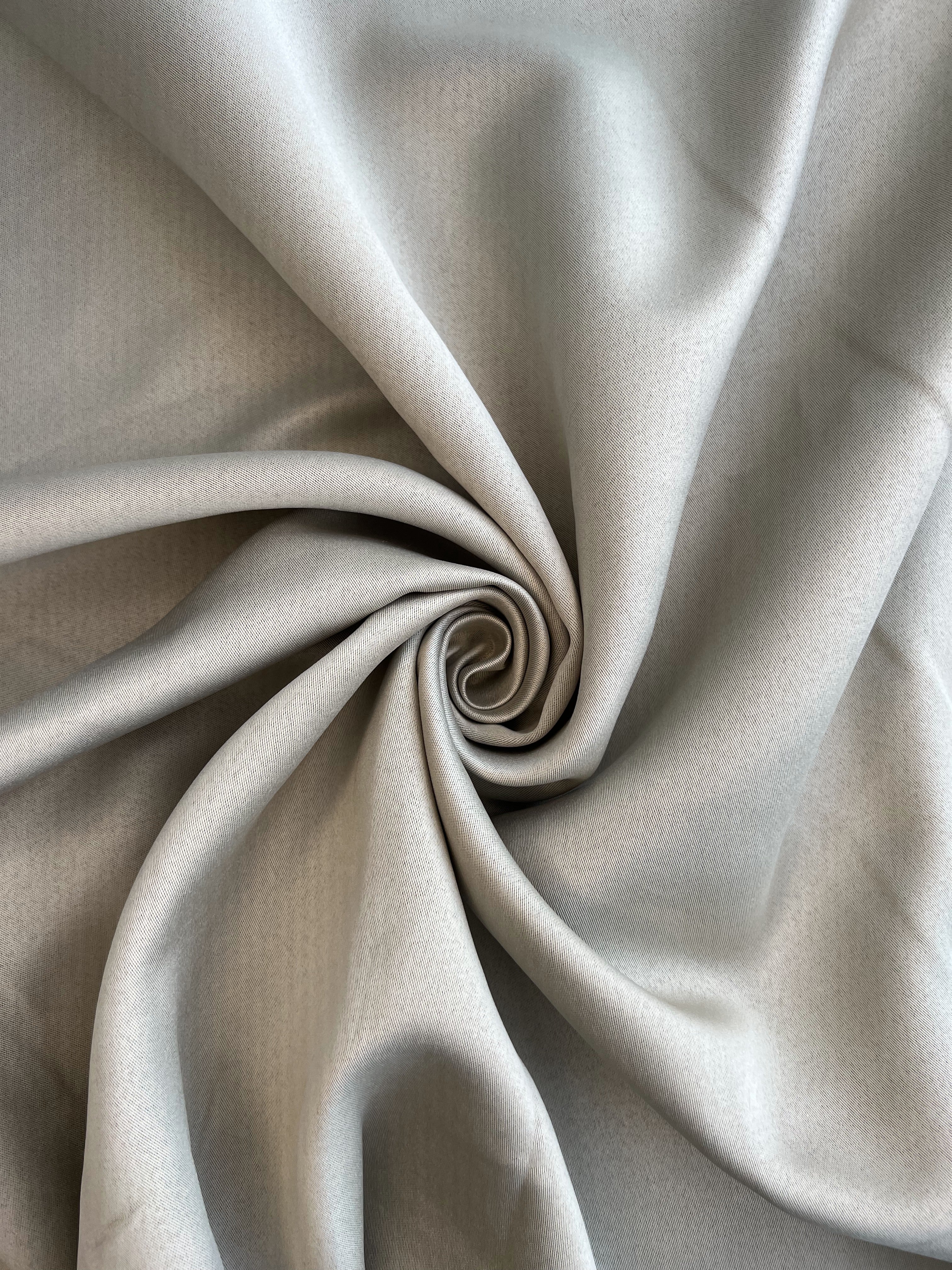 Monochrome "Blackout" curtain, gray-beige color