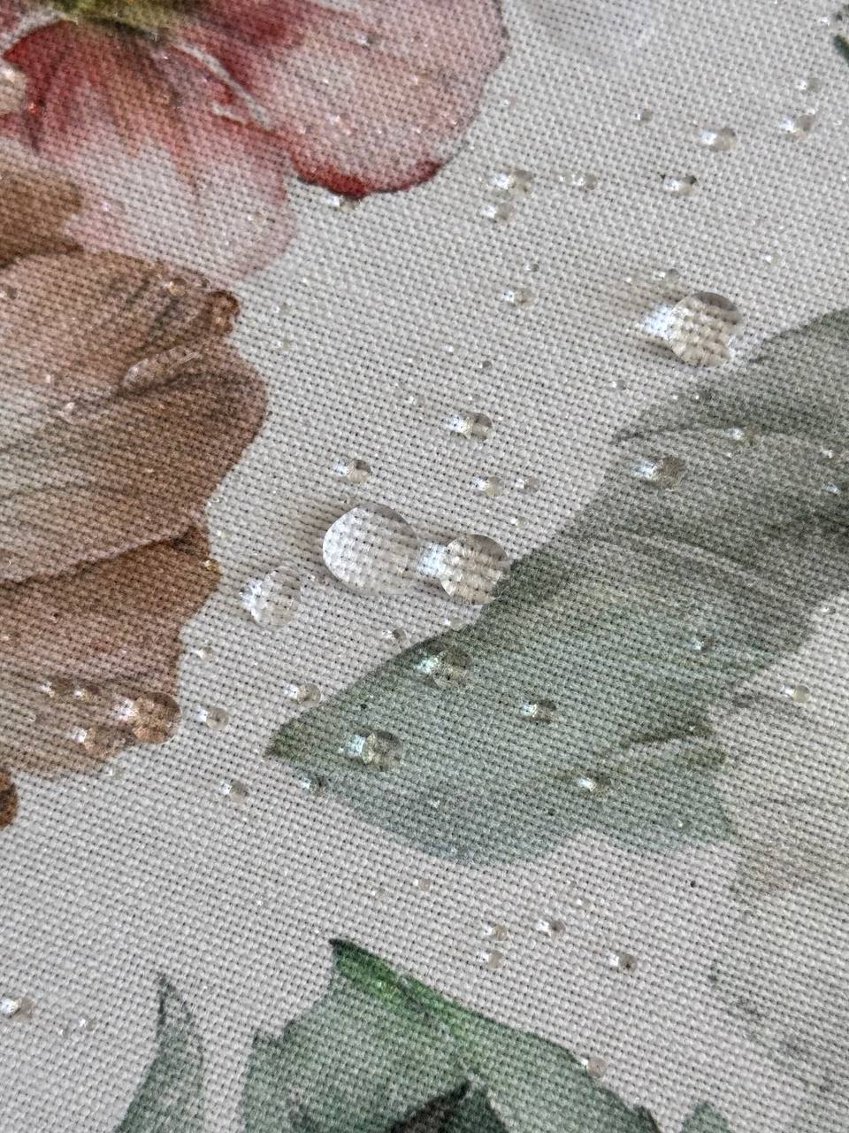 Linen waterproof tablecloth with Teflon, Geometry collection, luxury quality (custom or standard size)