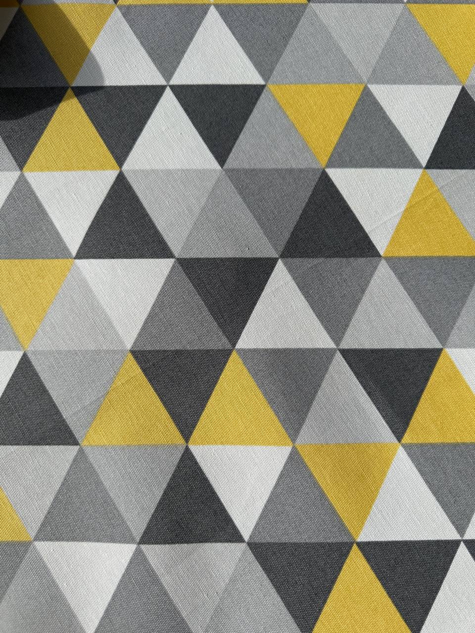 Linen waterproof tablecloth with Teflon, Geometry collection, luxury quality (custom or standard size)