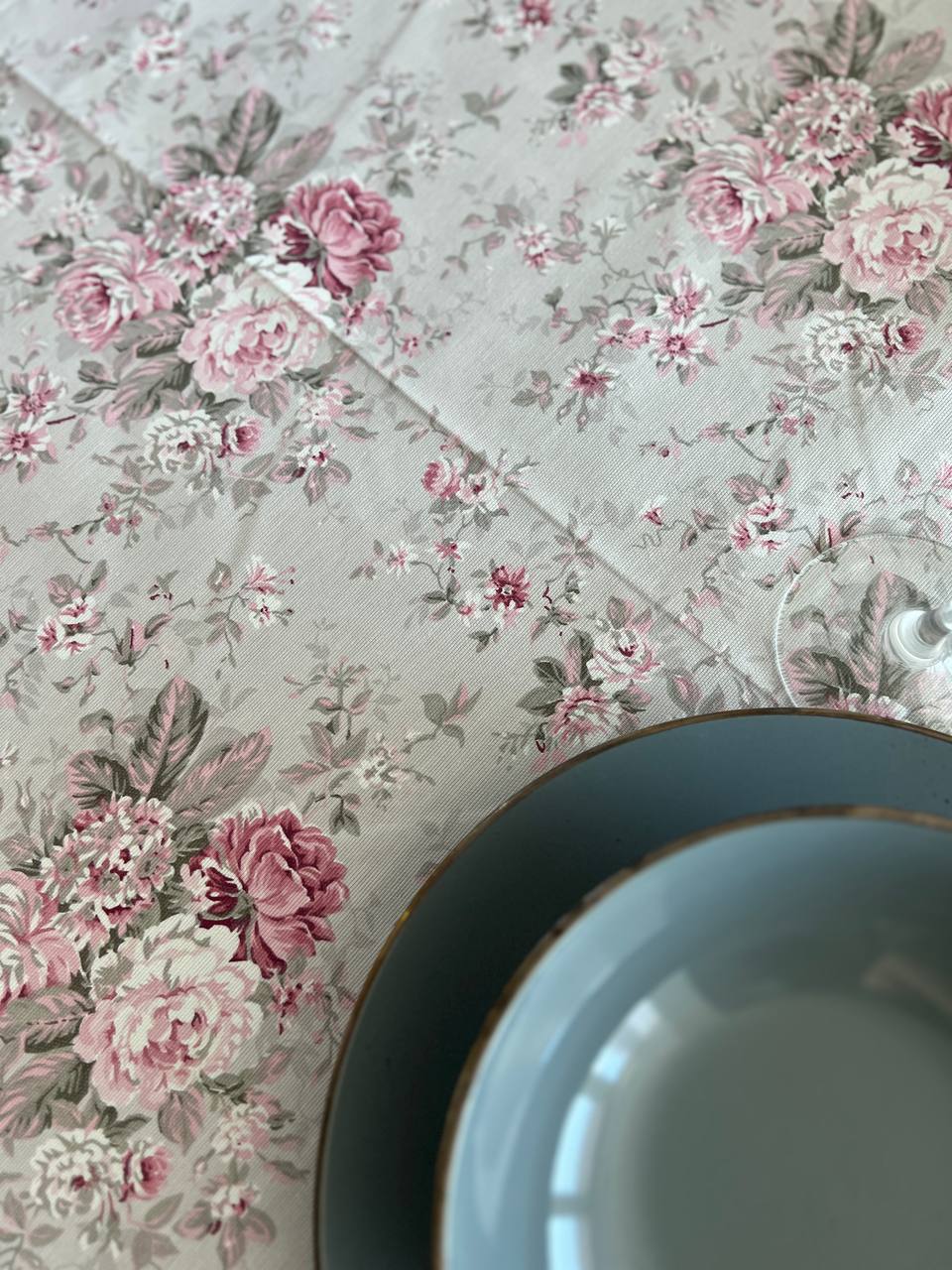 Linen waterproof tablecloth with Teflon, Geometry collection, luxury quality (custom or standard size)