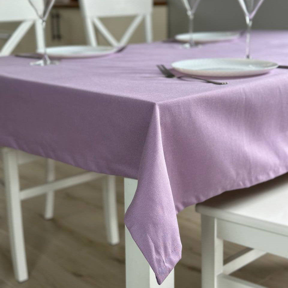 Linen waterproof tablecloth with Teflon, Geometry collection,  luxury quality (custom or standard size)