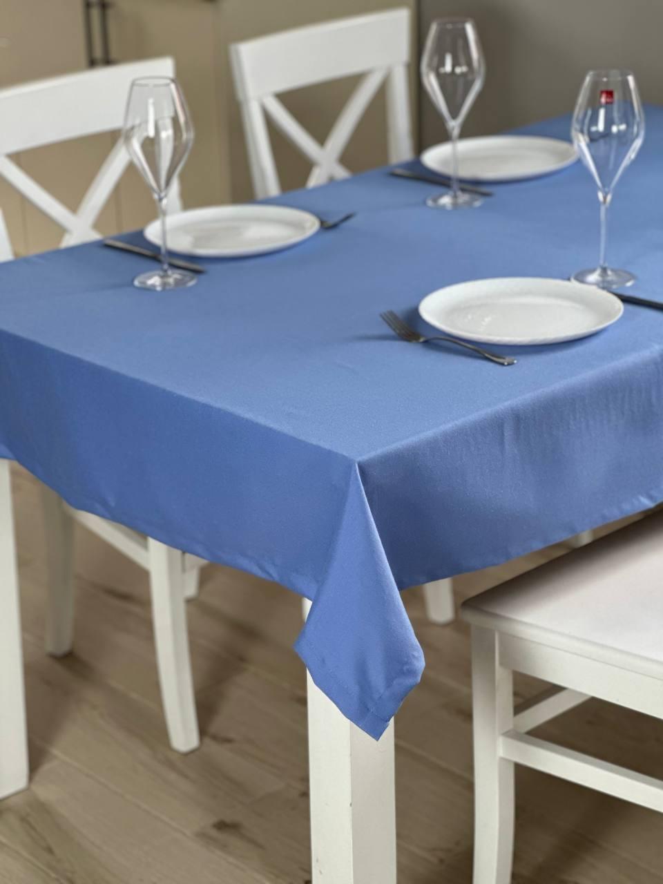 Linen waterproof tablecloth with Teflon, Geometry collection,  luxury quality (custom or standard size)