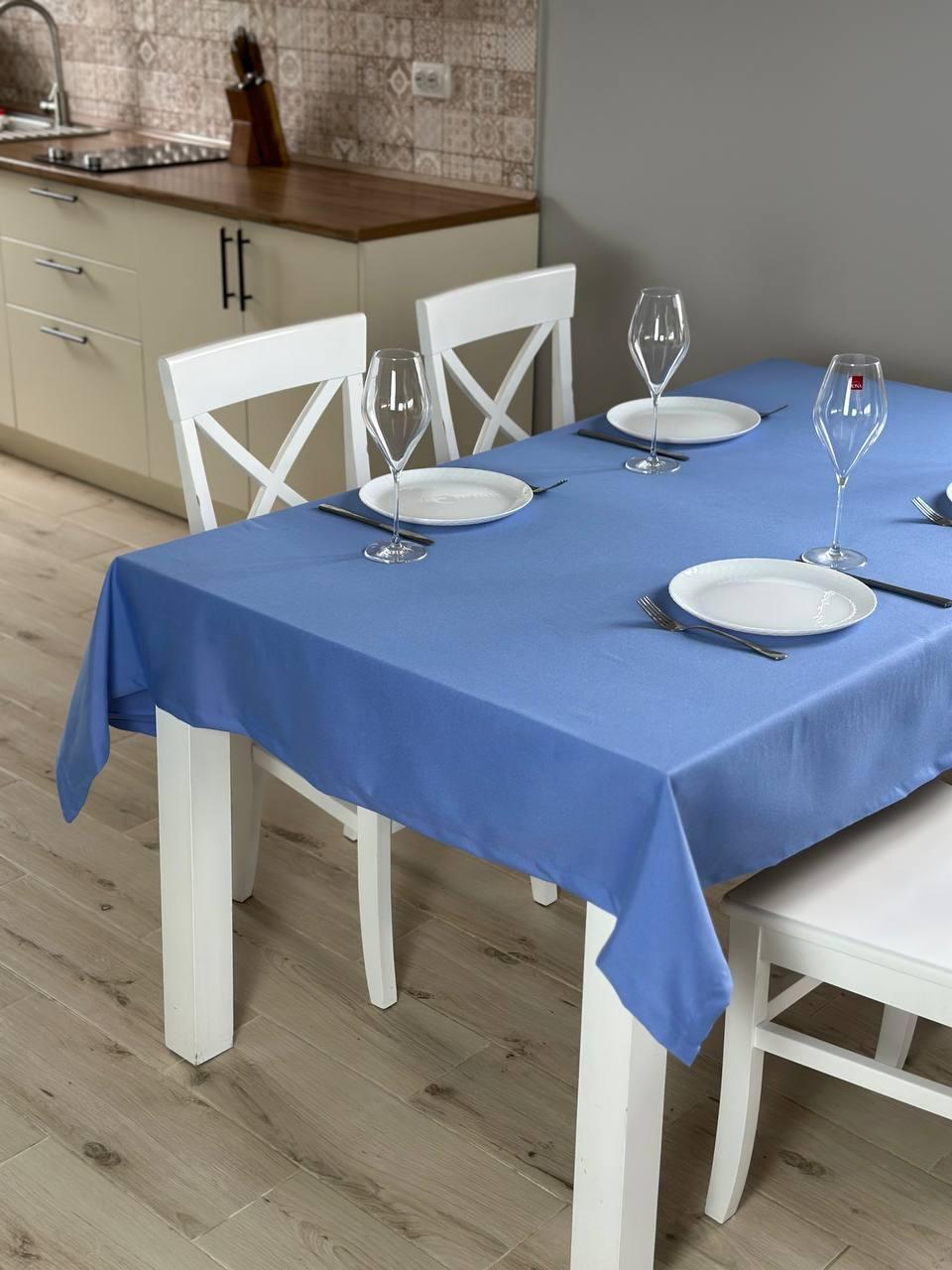 Linen waterproof tablecloth with Teflon, Geometry collection,  luxury quality (custom or standard size)