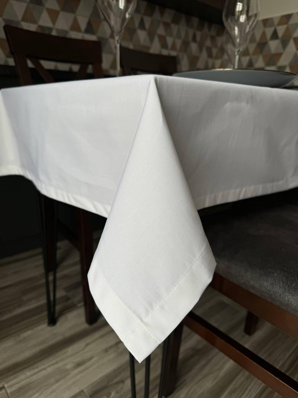 Linen waterproof tablecloth with Teflon, Geometry collection,  luxury quality (custom or standard size)