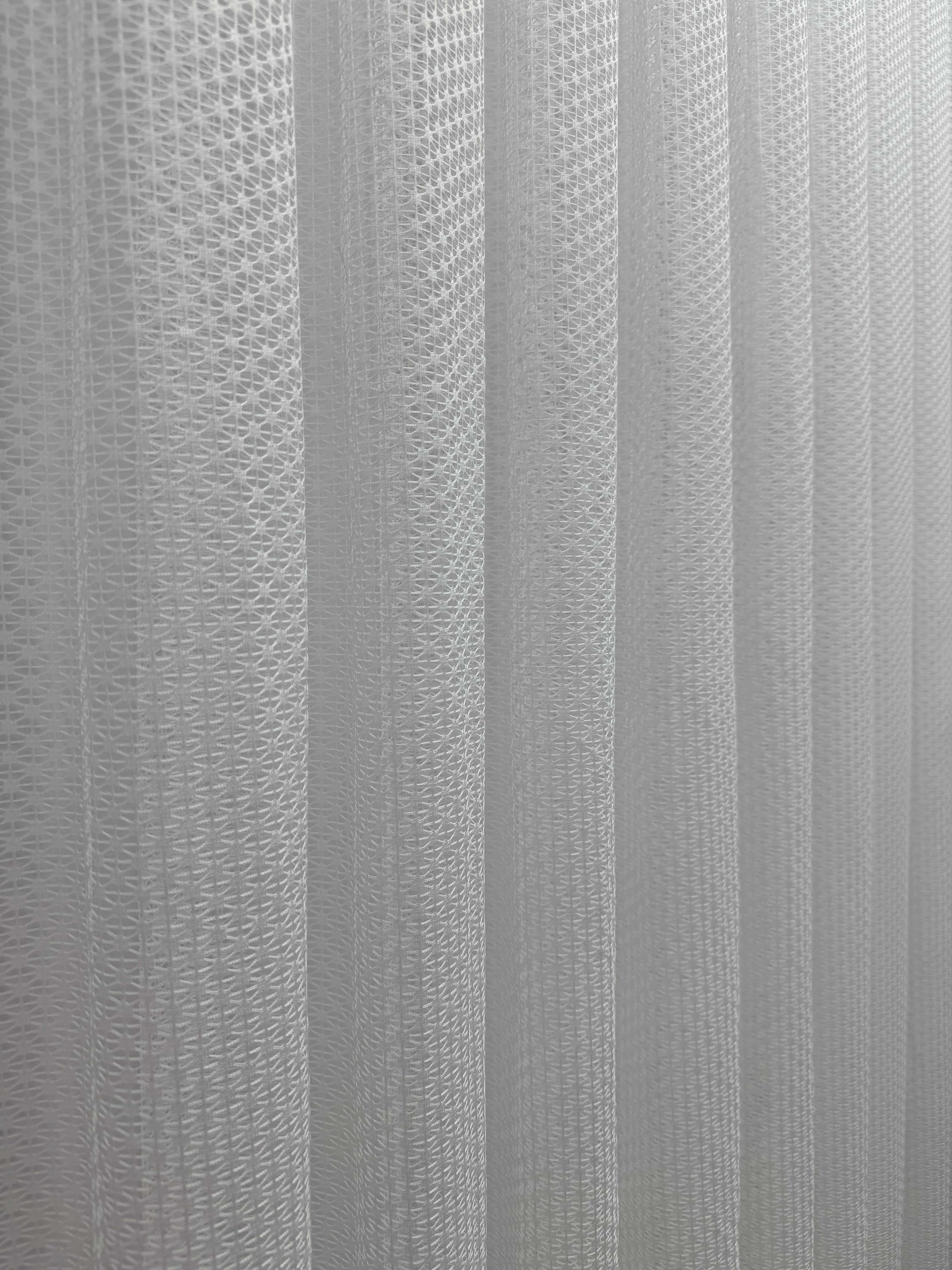 Guipure sheer curtain with embroidery, milk color