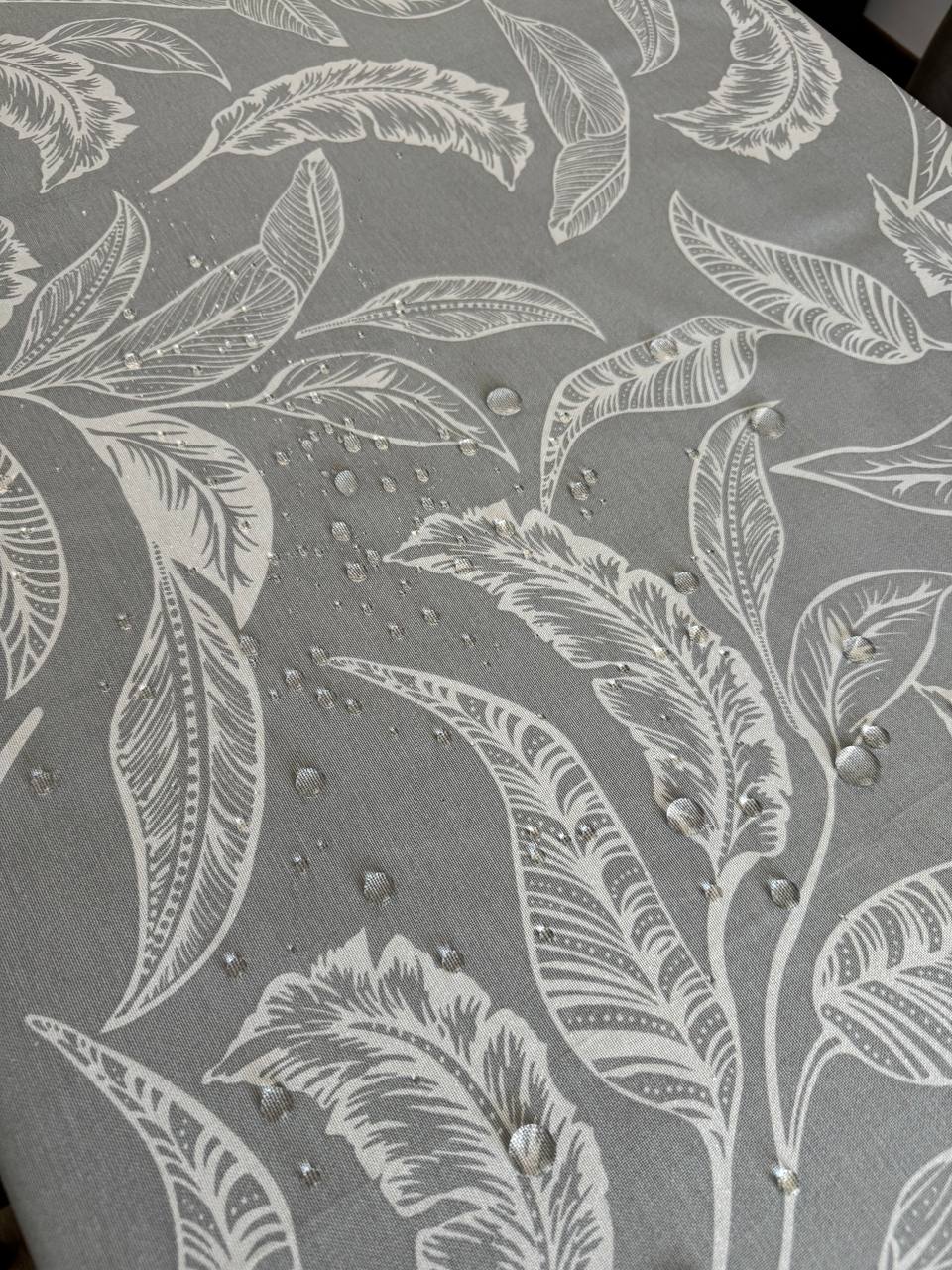 Linen waterproof tablecloth with Teflon, Geometry collection,  luxury quality (custom or standard size)